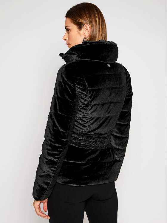 Guess Guess Télikabát Theodora W0BL0C WDAZ0 Fekete Slim Fit