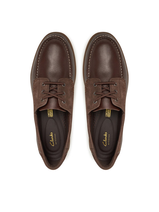 Clarks Clarks Mokasini Bratton Boat 26181271 Rjava