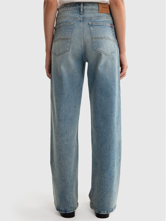 BIG STAR BIG STAR Jeansy ATREA_130_190 Niebieski Wide Leg