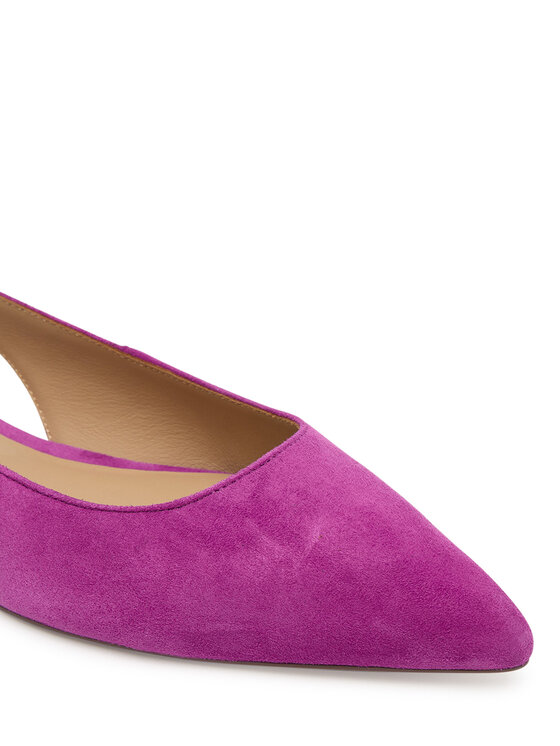 LAUREN RALPH LAUREN LAUREN RALPH LAUREN Μπαλαρίνες Severn Calfskin 802967746007 Μωβ