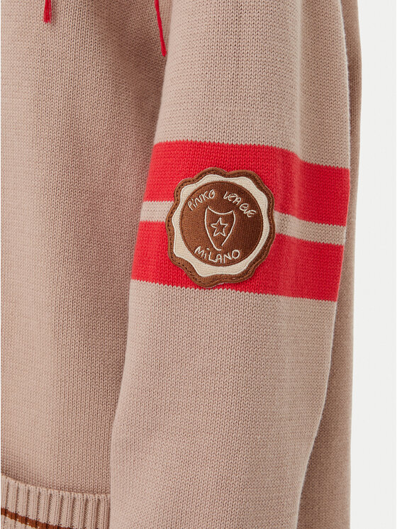 PINKO PINKO Kardigán Borghese 104620 Barna Relaxed Fit