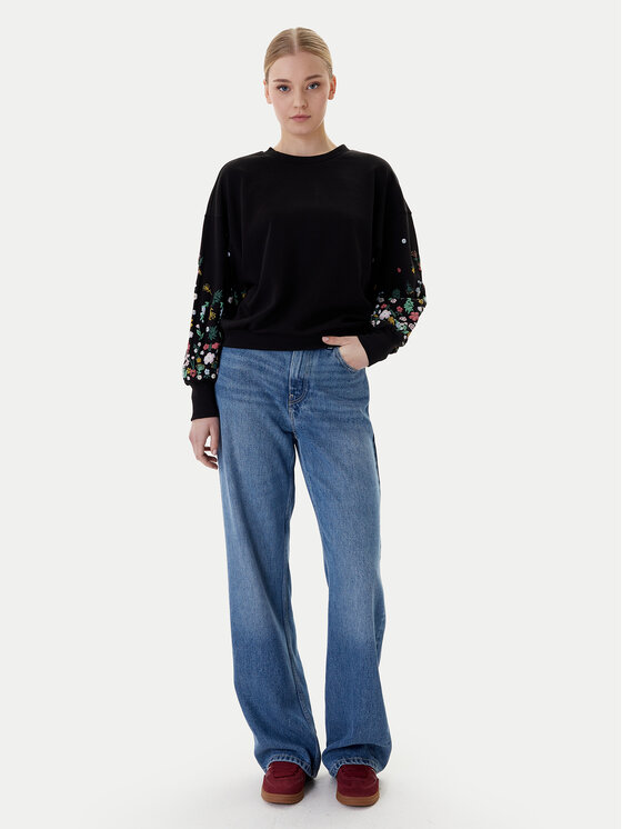 ONLY ONLY Mikina Brooke 15216364 Černá Regular Fit