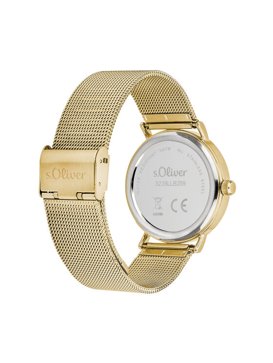 s.Oliver s.Oliver Zegarek 11335 Złoty
