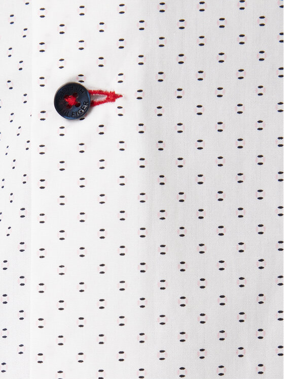 Tommy Hilfiger Tommy Hilfiger Camicia MW0MW41660 Bianco Slim Fit