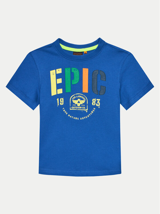 Original Marines Original Marines Тишърт DEP2133B Син Regular Fit