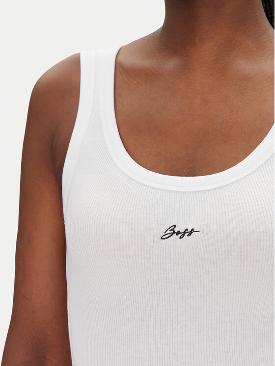 BOSS BOSS Top C_Ematite 50547548 Bianco Slim Fit