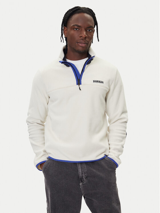 Napapijri Napapijri Fleece T-Dergana NP0A88UZ Μπεζ Regular Fit