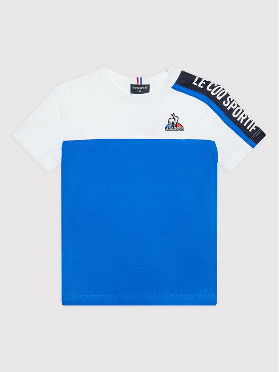 schrijven bijvoeglijk naamwoord beetje Le Coq Sportif T-Shirt 2210505 Blau Regular Fit | Modivo.at
