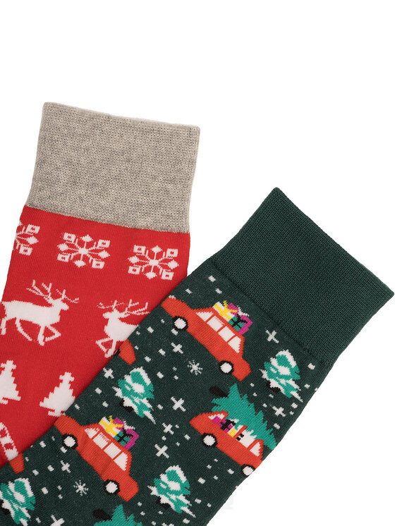 Lasocki Lasocki Vyriškų ilgų kojinių komplektas (2 poros) 2MB-004-AW23 (2-pack) Spalvota