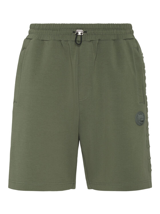 Plein Sport Plein Sport Szorty 28289 Zielony Jogger Fit