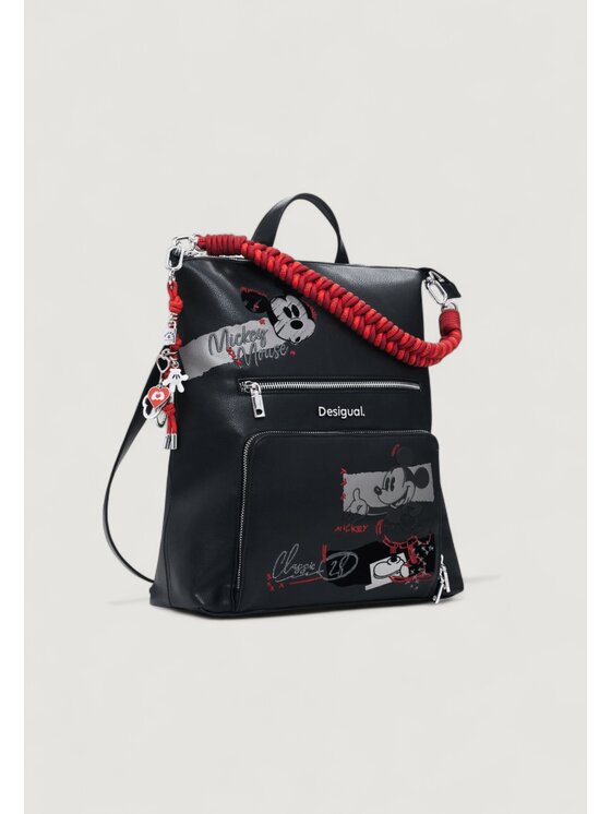 Desigual Desigual Σακίδιο BACK_MICKEY ROCK PRETORIA Μαύρο
