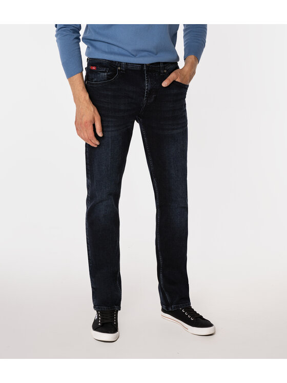 Lee Cooper Lee Cooper Jeansy HARRY 2540 Granatowy Straight Fit