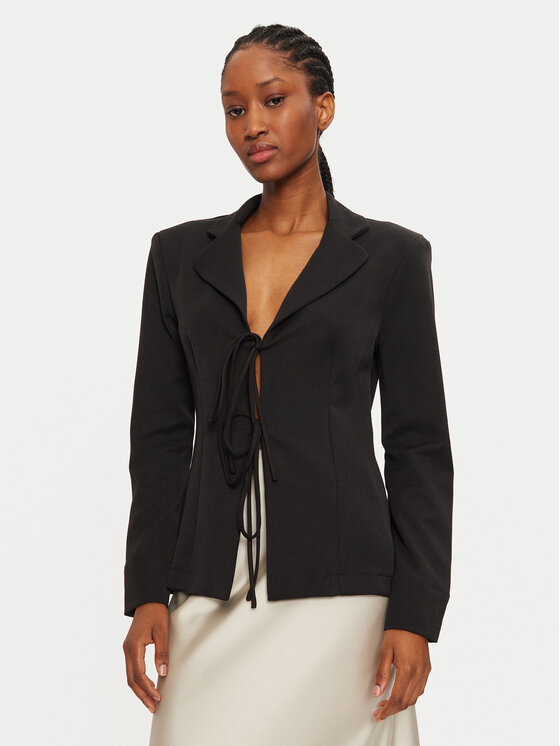Haveone Haveone Sacou JVS-M062 Negru Slim Fit
