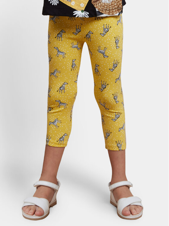 Mayoral Legíny 3702 Žltá Slim Fit