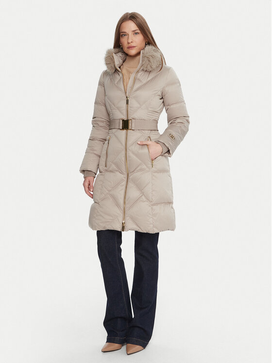 Marciano Guess Marciano Guess Зимно яке 5BGL38 7374A Екрю Regular Fit