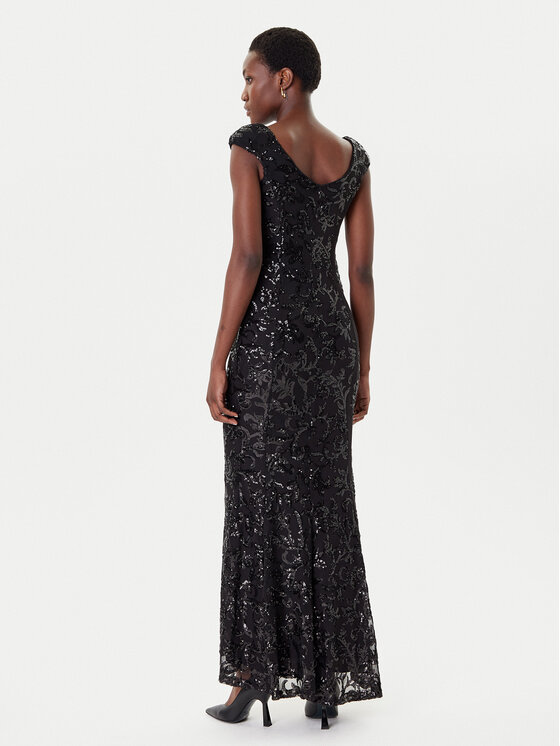 Rinascimento Rinascimento Abendkleid CFC0125132003 Schwarz Slim Fit