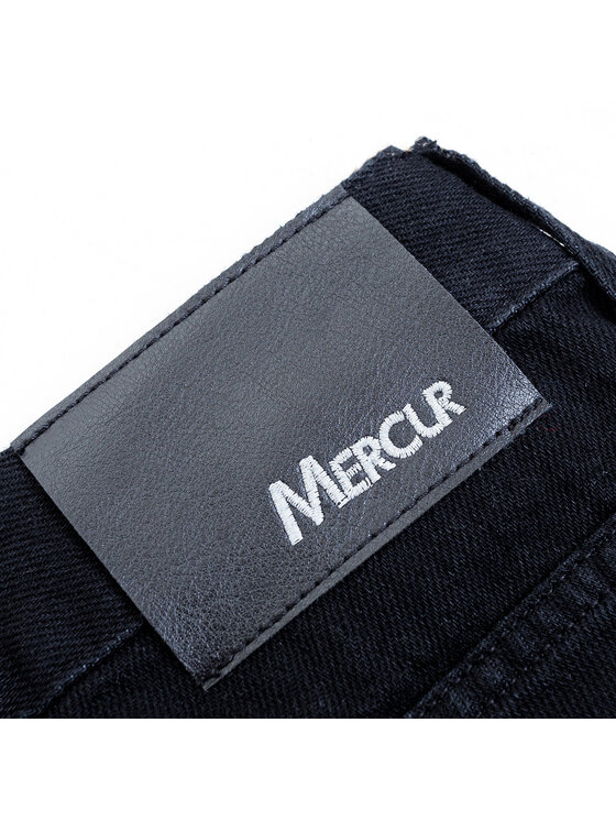 Mercur Mercur Jeansy Throw Up Czarny Baggy Fit
