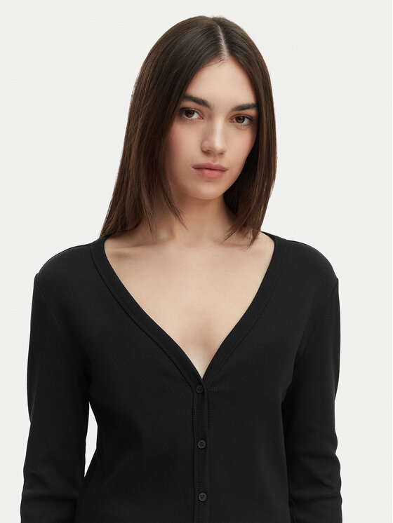 Calvin Klein Jeans Calvin Klein Jeans Блуза LV047G207G Черен Regular Fit