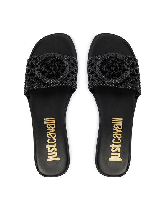 Just Cavalli Just Cavalli Nazouváky 80RA3S83 ZSE38 Černá