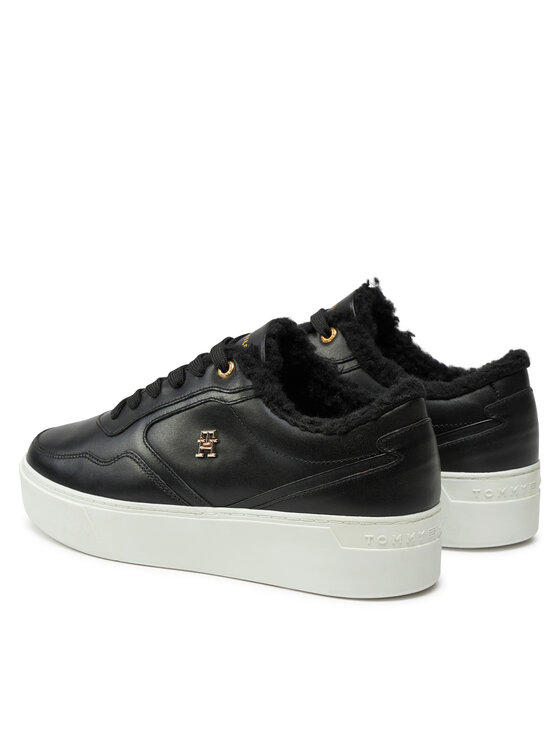Tommy Hilfiger Tommy Hilfiger Tossud Essential Platform Sneaker Fur FW0FW08349 Must