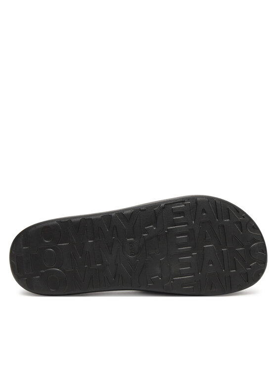 Tommy Jeans Tommy Jeans Klapki Tjw Chunky Pool Slide Ess EN0EN02879 Czarny