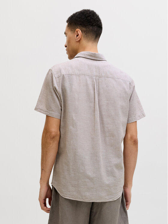 Jack & Jones Jack & Jones Koszula Summer 12289160 Beżowy Regular Fit