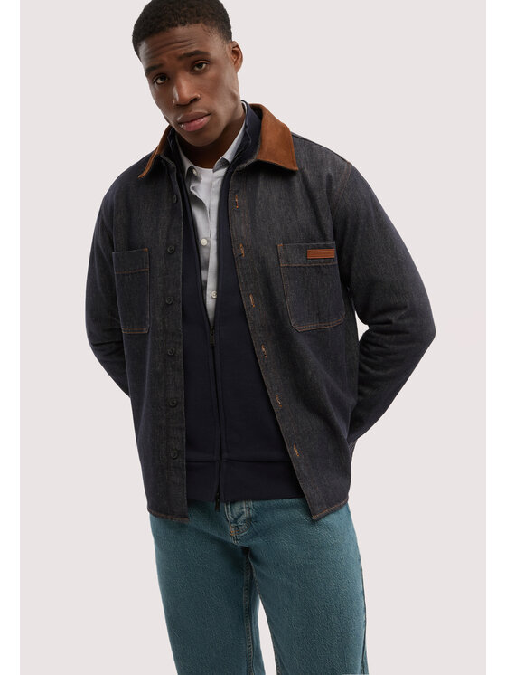 Trussardi Trussardi Cardigan G8188000104N034 Blu Regular Fit