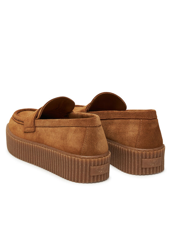 Weekend Max Mara Weekend Max Mara Nizki čevlji Kapokloafer 2525526054600 Rjava