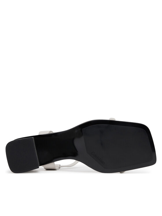 Calvin Klein Calvin Klein Sandały Block Heel Sandal 75 Lth HW0HW02650 Szary