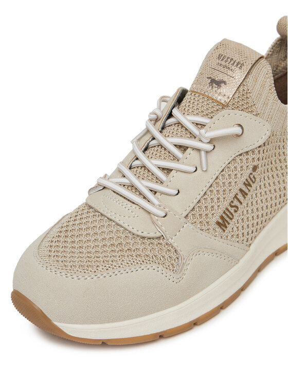 Mustang Mustang Sneakersy 1487-301 Beżowy