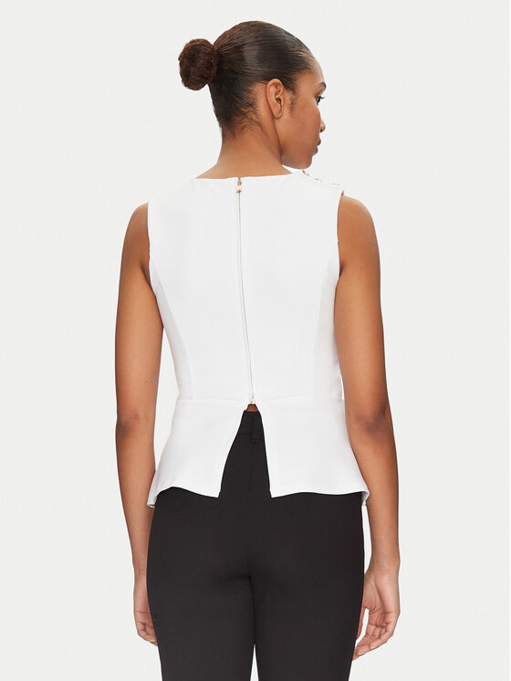 Guess Guess Blūze W5GP54 KCBO2 Balts Regular Fit