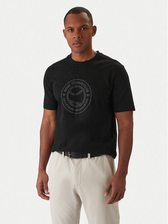 BOSS BOSS T-Shirt Join Logo 50553648 Schwarz Regular Fit
