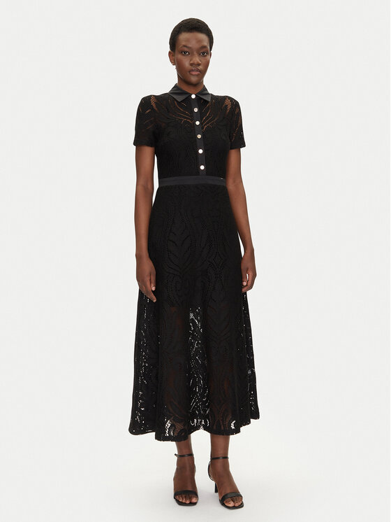 Gaudi Gaudi Coctailkleid 511FD15002 Schwarz Regular Fit