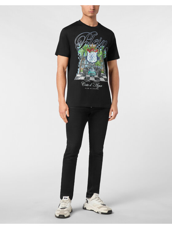 PHILIPP PLEIN PHILIPP PLEIN T-Shirt 24937 Černá Regular Fit