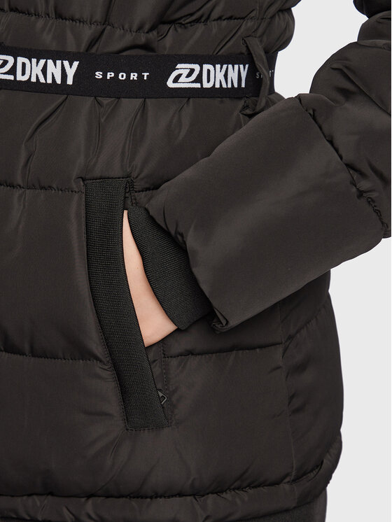 DKNY Sport DKNY Sport Ziemas jaka DP2J9180 Melns Regular Fit