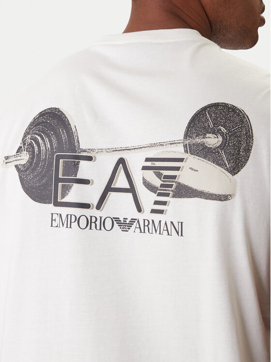EA7 Emporio Armani EA7 Emporio Armani Trikó 7M001405 AF22264 U0004 Ekru Regular Fit