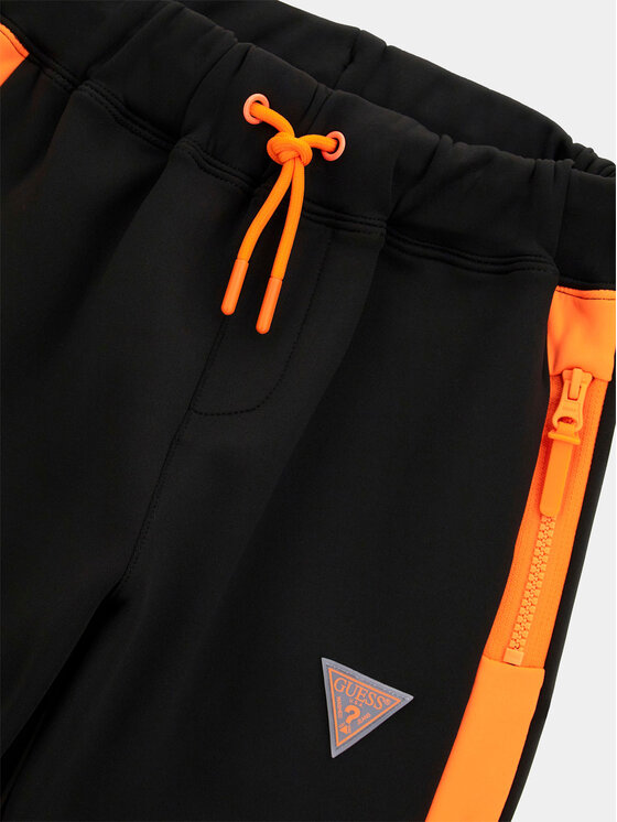 Guess Guess Sportinės kelnės L4RQ14 KB212 Juoda Relaxed Fit
