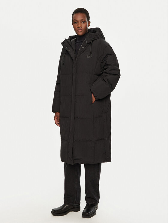 HUGO HUGO Zimski kaput Fini-2 50522318 Crna Relaxed Fit