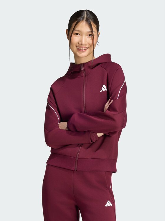 adidas adidas Bluza 167866 Czerwony Loose Fit