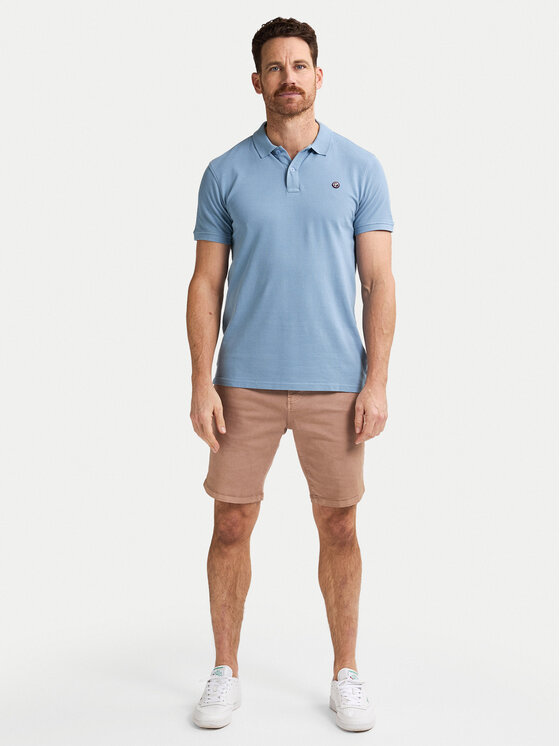 Petrol Industries Petrol Industries Poloshirt M-ROS-POL002 Himmelblau Regular Fit