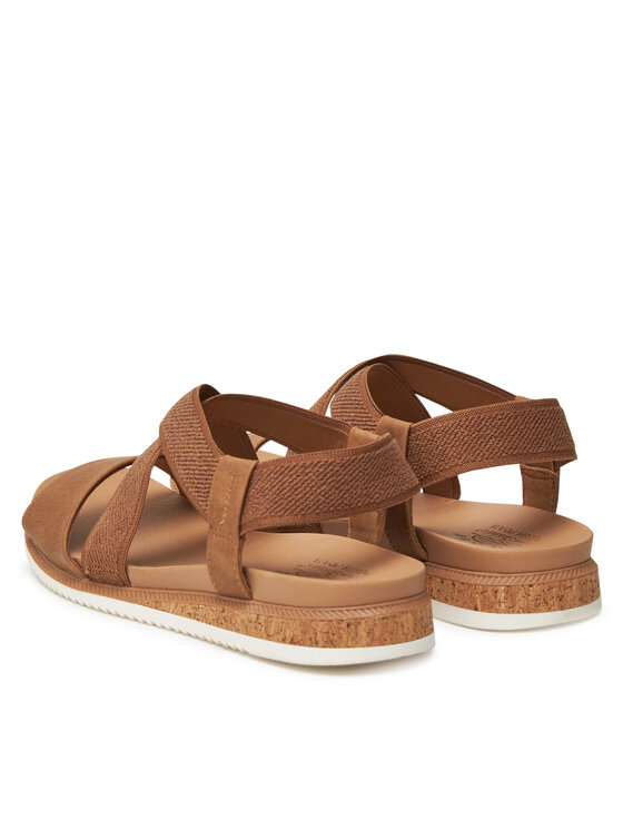 Skechers Skechers Sandalen BOBS Desert Kiss Low 114705/CSNT Braun