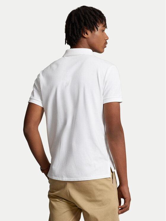 Polo Ralph Lauren Polo Ralph Lauren Polo Core Replen 710666998 Biały Custom Slim Fit
