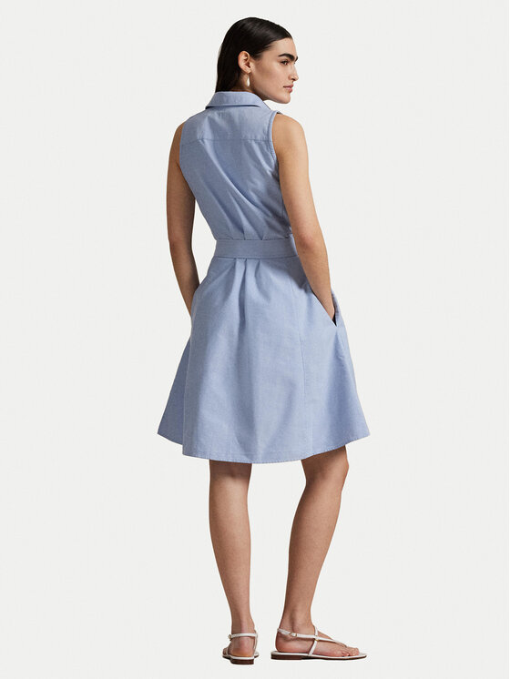 Polo Ralph Lauren Polo Ralph Lauren Hemdkleid 211906437006 Blau Regular Fit