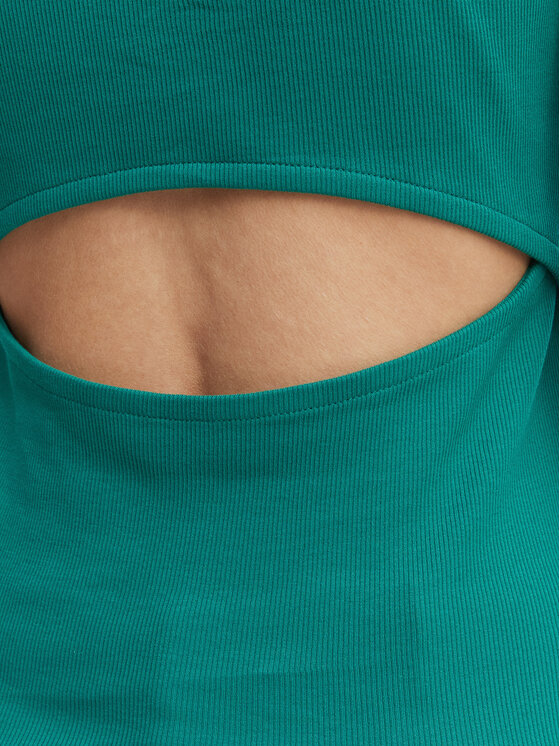 Calvin Klein Jeans Calvin Klein Jeans Top LV047F246G Verde închis Slim Fit