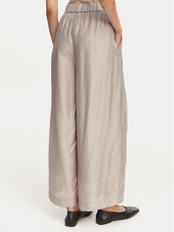 Eleh Eleh Spodnie materiałowe SS260269 Szary Wide Leg