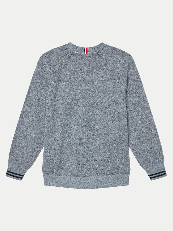 Tommy Hilfiger Tommy Hilfiger Sveter Monotype KB0KB09070 Modrá Regular Fit