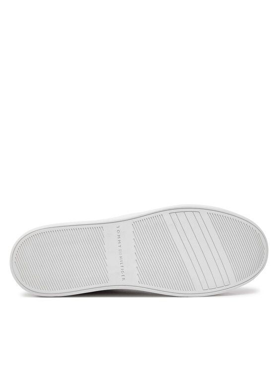 Tommy Hilfiger Tommy Hilfiger Sneakers Th Platform Court Sneaker FW0FW07910 Alb