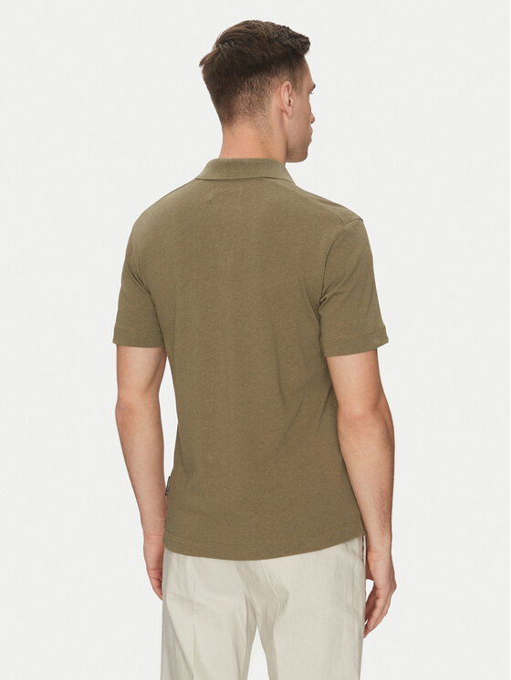 Marc O'Polo Marc O'Polo Polo särk M23 2091 53026 Khakivärviline Regular Fit