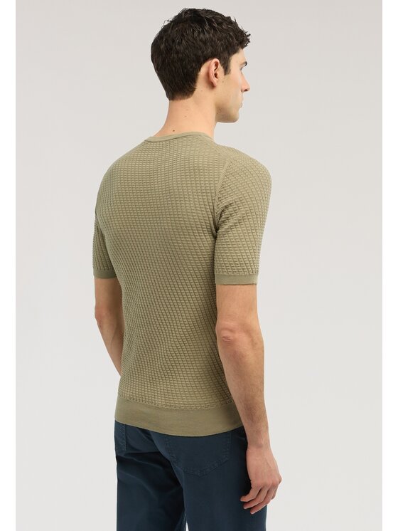 Trussardi Trussardi T-shirt M0718000076N014 Verde Regular Fit