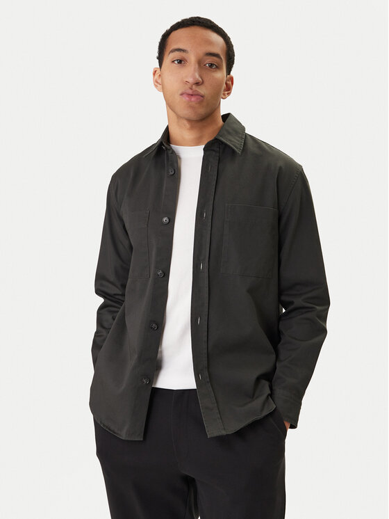 BOSS BOSS Srajca H-Owen 50556121 Zelena Relaxed Fit